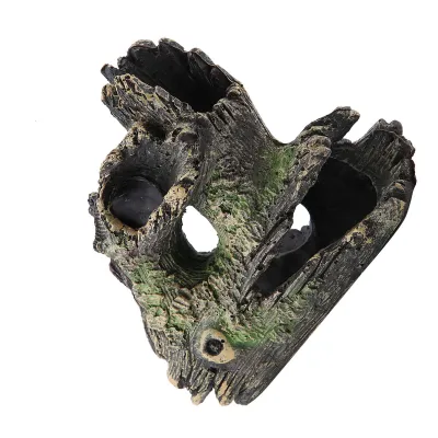 Produktbild von Aquarium Driftwood Dekoration Künstlicher Harzbaumkoffer für Fischtank -Ornamente