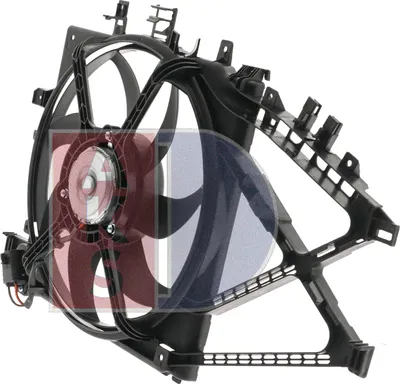Produktbild von AKS DASIS 158086N Lüfter Motorkühlung Kühlerlüfter für OPEL Corsa C Schrägheck (X01) Wasserkühler Ø390mm