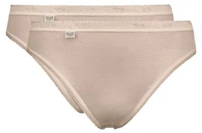 Produktbild von Sloggi Damen Unterhose Basic+ Tai , 2-Pack, 46, Skin
