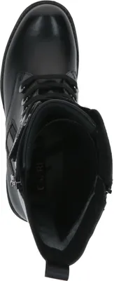 Produktbild von Caprice Damen Stiefelette Halbschaft Schnürung Reißverschluss modisch 9-25103-41, Größe:38 EU, Farbe:Schwarz