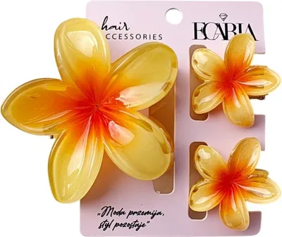 Produktbild von Carla Set Haarspangen Sisiverta orange gelb One size