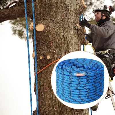 Produktbild von Famanu Kletterseil 38 Meter - Outdoor mit Stahlkarabinerhaken