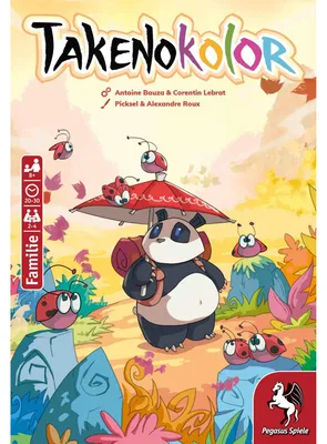 Produktbild von Pegasus Takenokolor, Brettspiel