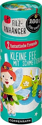 Produktbild von Filzanhänger: Kleine Fee mit Schmetterling