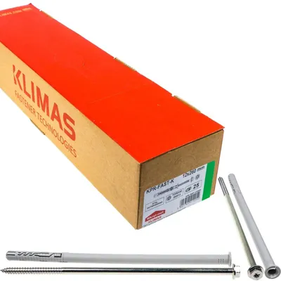 Produktbild von Rahmendübel KPR-FAST-K 12x260 mm Sechskantkopf Torx Fensterrahmendübel 25 Stück
