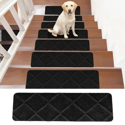 Obrázok produktu pre Sada 15 samolepiacich schodových rohoží 55 x 19 cm