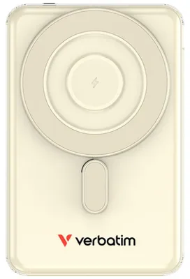 Zdjęcie produktu dla Verbatim 32253, 5000 mAh, Polimer, Adaptive Fast Charging, Power Delivery 3.0, Quick Charge 3.0, Bezprzewodowe ładowanie, 3,85 V, 20 W