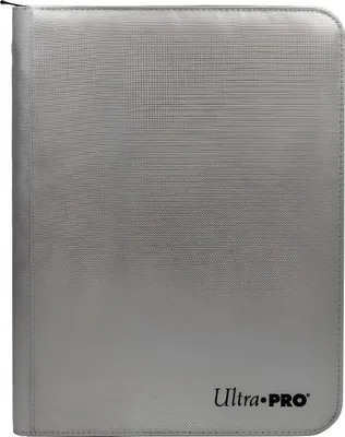 Produktbild von UP 9-Pocket Zippered Pro-Binder - Silver