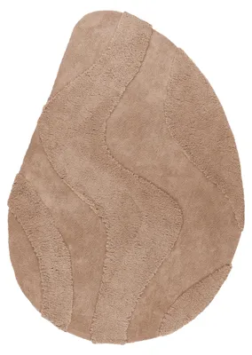 Produktbild von Teppich Pulp 225 Beige 160x230 cm – Weich & Pflegeleicht