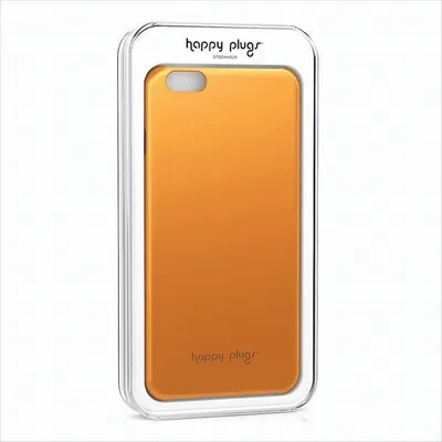 Produktbild von Happy Plugs Deluxe Slim Case iPhone 6, Cover, Apple, iPhone 6, Gold