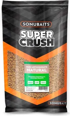 Produktbild von Sonubaits Super Crush 50:50 Method and Paste Natural 2 kg
