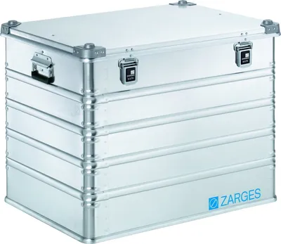 Produktbild von ZARGES Universalkiste K 470 - Volumen 239 l - Höhe 610 mm - Breite 800 mm - Tiefe 600 mm - Aluminiumkiste