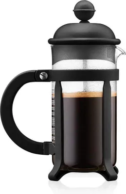 Produktbild von Kompaktes Kaffeezetgerät 3 Tassen 0,35 l Schwarz 75x135x189 cm