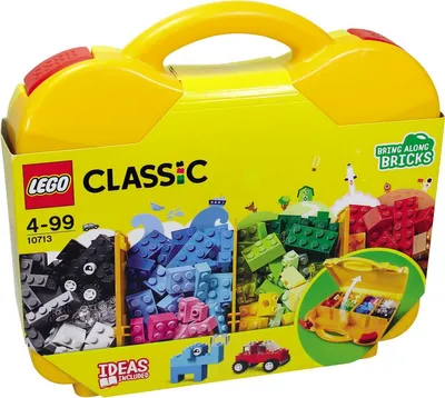 Produktbild von LEGO® Classic LEGO® Bausteine Starterkoffer - Farben sortieren, 10713