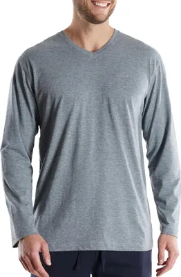 Produktbild von GÖTZBURG Herren Longsleeve grau uni Größe: L