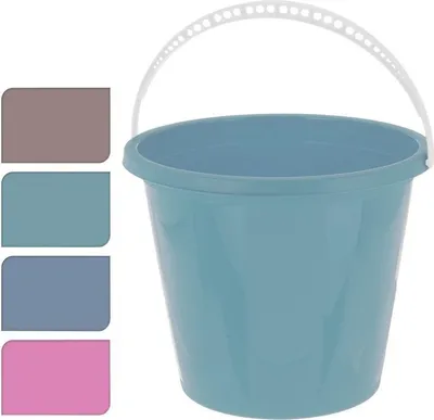 Produktbild von Basiseimer mit stabilem Griff 5l in verschiedenen Farben