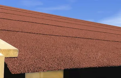 Productafbeelding van Zelfklevende Dakbaan - Bitumen Bedekking - Dak Beschermen - Snelle Installatie - 25 m² - Rood