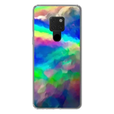 Produktbild von MuchoWow® Handyhülle Schutzhülle Hülle für Huawei P40 Lite Aquarell - Kunst - Psychedelisch Silikon Softcase Handy Hülle - Handy