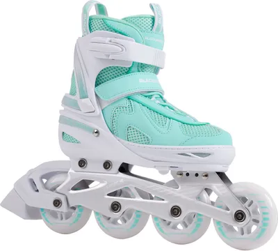 Obrázok produktu pre Inline korčule Blackwheels Flex Pro Mint nastaviteľné kolieskové korčule v 4 veľkostiach 34-37