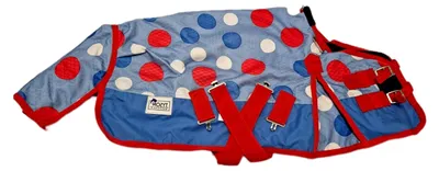 Produktbild von Points! 1200 D Regendecke für Minishetty und Minipony 65 70 75 80 85 90 95 100
