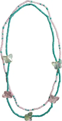 Immagine prodotto di Splendido set di collane Pretenders con una graziosa e delicata farfalla – 2 pezzi