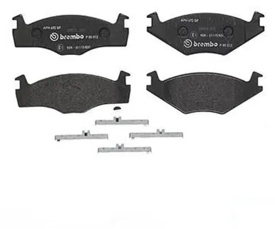 Produktbild von Brembo Bremsbelagsatz, Scheibenbremse Vorderachse P 85 012