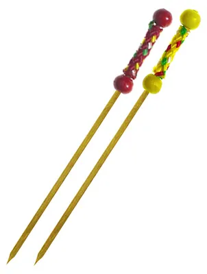 Produktbild von 200x Fingerfood-Spieße aus Bambus KORDEL 120 mm stabil und splitterfrei
