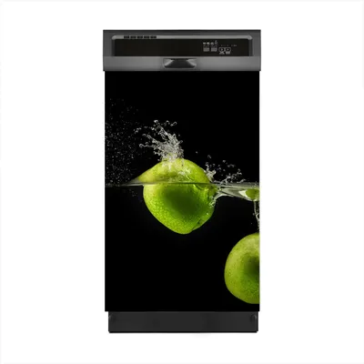 Produktbild von Magnete Dekorative 45x70 cm Küche Magnetmatte Spülmaschine - Spritz Farbige Früchte