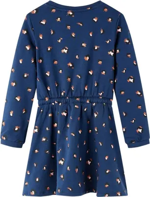 Immagine prodotto di Abito da Bambina a Maniche Lunghe Blu Marino 128