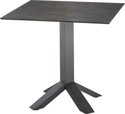 Produktbild von Tischgestell Sheffield 50 x 62 x 71 cm Edelstahl Dunkelgrau