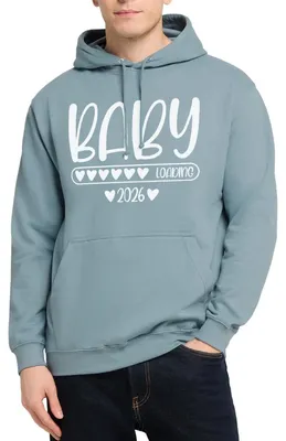 Produktbild von Spreadshirt Baby 2026 loading Uni Hoodie, S, Nebelblau