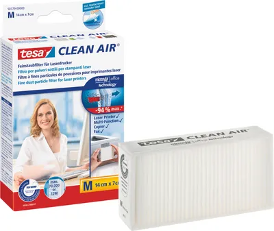 Immagine prodotto di tesa Clean Air Filtro polveri sottili di stampanti laser Formato M – 140x70mm