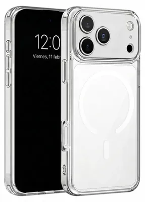 Imagen del producto de Cubierta trasera protectora con MagSafe para Apple iPhone 18 Pro Max / 17 Pro Max - Transparente, Imagen generada por IA
