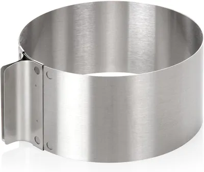Immagine prodotto di Anello per torte regolabile wenco 16-30 cm Resistente al calore Anello per torte in acciaio inossidabile Anello da forno