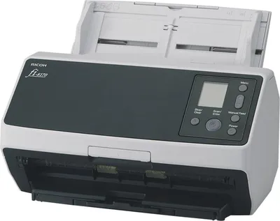 Image de RICOH Ricoh fi-8170 ADF + Scanner à alimentation manuelle 600 x 600 DPI A4 Noir, Gris