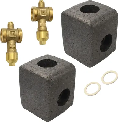 Produktbild von 2 x Sicherheitsventil und Isolierung G 1 1/4"/DN32 LK 556 Set