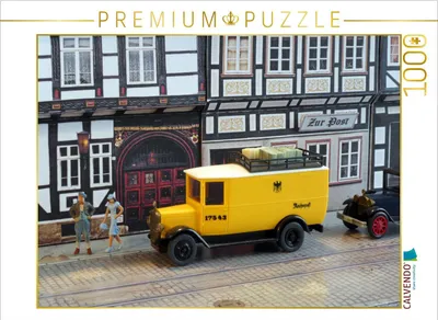 Produktbild von CALVENDO Puzzle Hoch auf dem gelben Wagen | 1000 Teile Lege-Größe 64x48cm Foto-Puzzle für glückliche Stunden