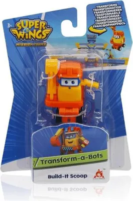 Produktbild von Super Wings Transform-a-Bots Scoop