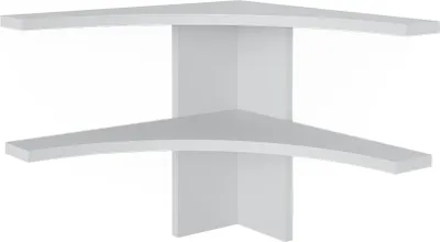 Produktbild von Eckregal Vicco Roman Weiß 43.5 x 37 cm, Model 56291