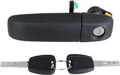 Produktbild von Türgriff Griff Außentürgriff LINKS VORNE 2x Schlüssel für Fiat Panda 2003-2009