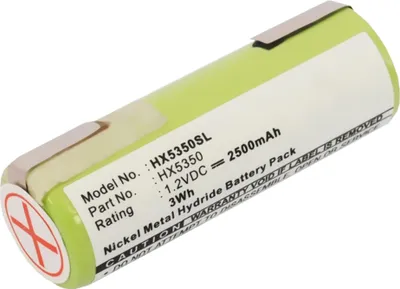 Produktbild von CELLONIC 1x Akku für Rasierer & Haarschneider Kompatibel mit Braun 1509, Professional Care, Oxyjet, 233.8008860 - (2500mAh, 1.2V)