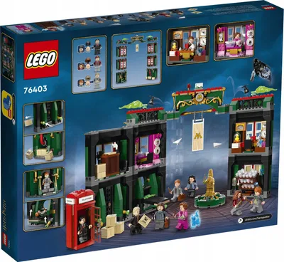 Zdjęcie produktu dla LEGO Harry Potter Ministerstwo Magii™, Zestaw do budowania, 9 lat(a), Plastik, 990 szt., 1,36 kg