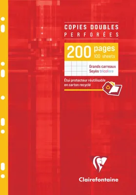 Produktbild von Clairefontaine 5x Packung mit 100 Blatt Kanzleibogen DIN A4 FR Lineatur 4711C