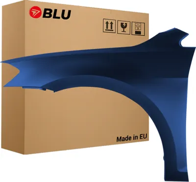 Produktbild von BLU Kotflügel Passend für Volkswagen Golf VII 7 LH5X Links Blau Nacht Blau Metallisch | 2012-2017 | Vorderseite Vorne | Lackiert | Einbaufertig