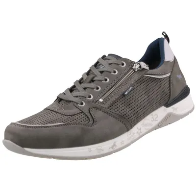 Produktbild von Mustang  Herrenschuhe Schnürschuhe Sneaker Grau Freizeit, Schuhgröße:41 EU