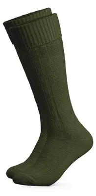 Produktbild von HerzSticht Herren Lange Trachtensocken 1er Pack (Modell: Silberdistel)