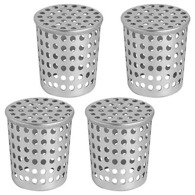Produktbild von Set von 4 Edelstahl Abflussrohrschutzvorrichtungen