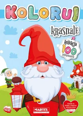 Obrázok produktu pre Kolorowanka dla dzieci Krasnale praca zbiorowa