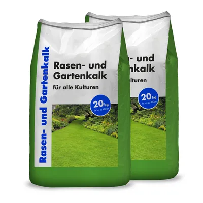 Produktbild von Hamann Rasen- und Gartenkalk 40 kg