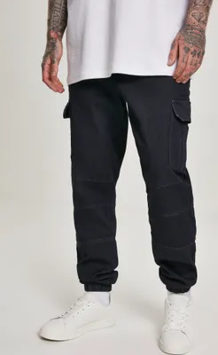Obrázok produktu pre Urban Classics - Džínsy CARGO Jogging schwarz - L